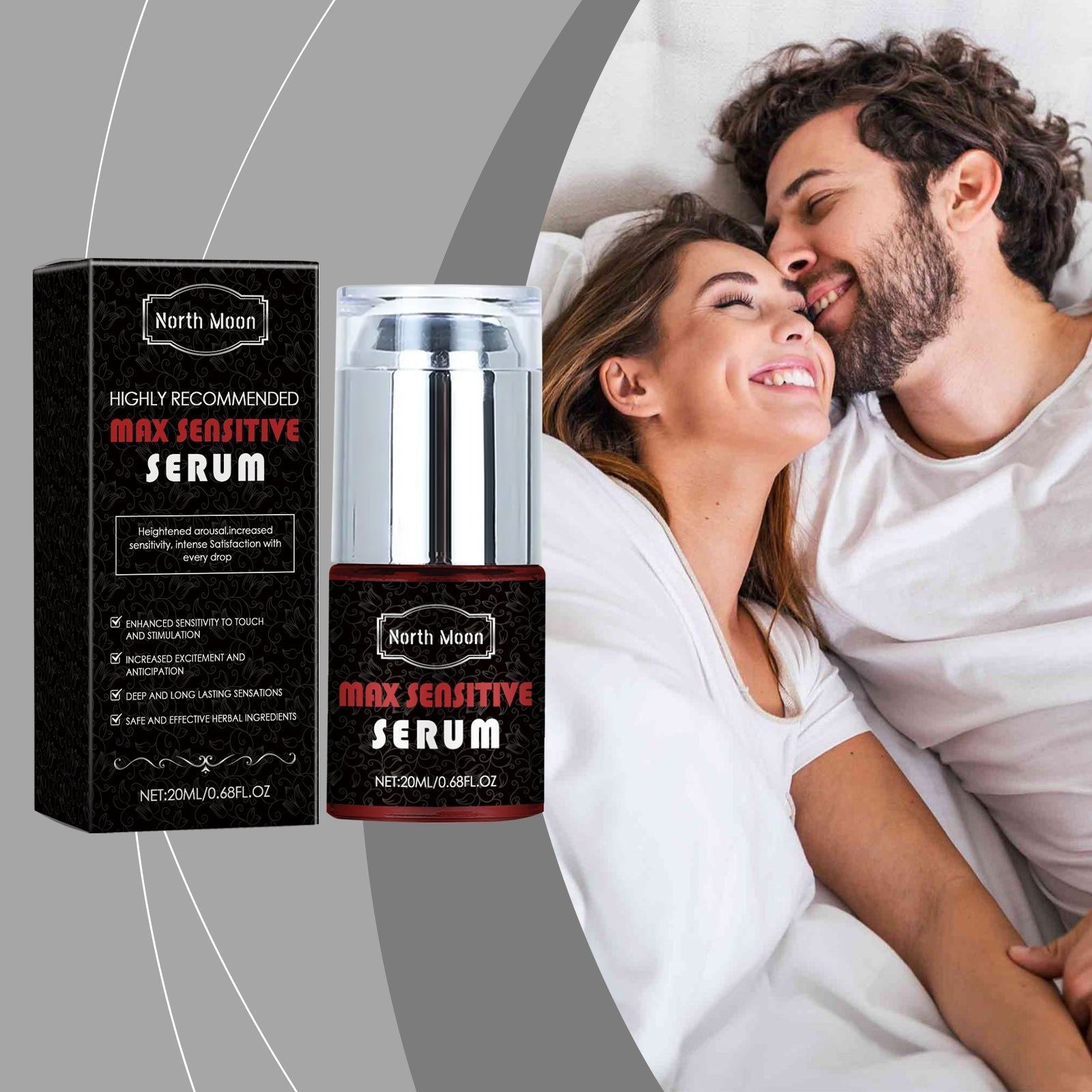 Body Care Serum, Enhance Skin Touch, Intimate Comfort, Moisturize, Boost Vitality ,20ml