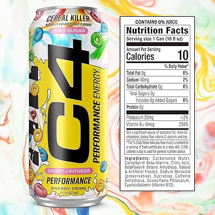 C4 GO 473ml Cereal Killer