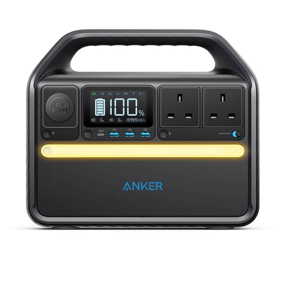 Anker 535 PowerHouse 512Wh Portable Power Station, 500W LiFePO4 Backup Battery