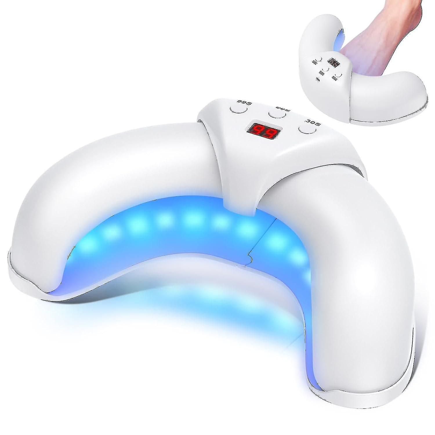 2024 Nail Fungus Laser Treatment Device For Multiple Toenail, Home Use 905nm Infrared Light + 470nm Blue Light Toe Nail Fungus Deviceaa