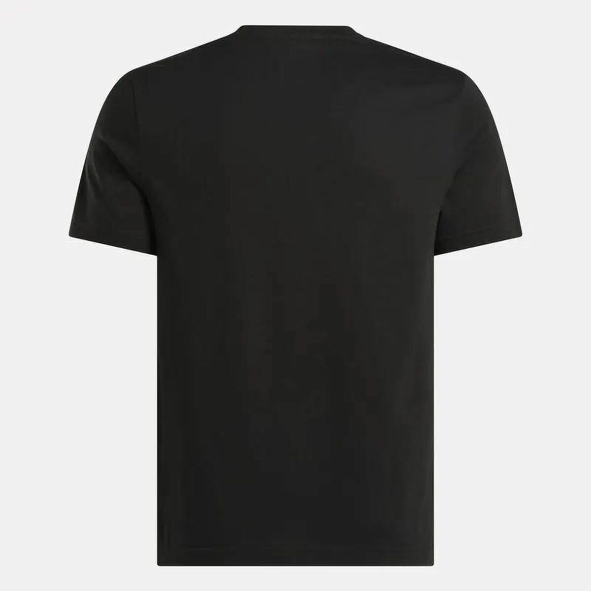 Men’s Short Sleeve T-Shirt Reebok Identity Big Black