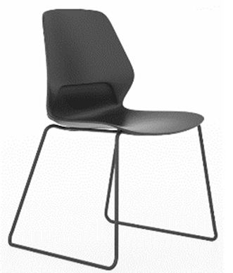 Sled Base Visitor Chair #EXY70GS-EXY70.GN