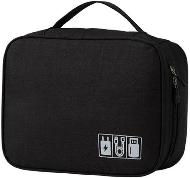 Large Capacity Storage Bag Travel Data Cable Organizer Bag Storage Pouch