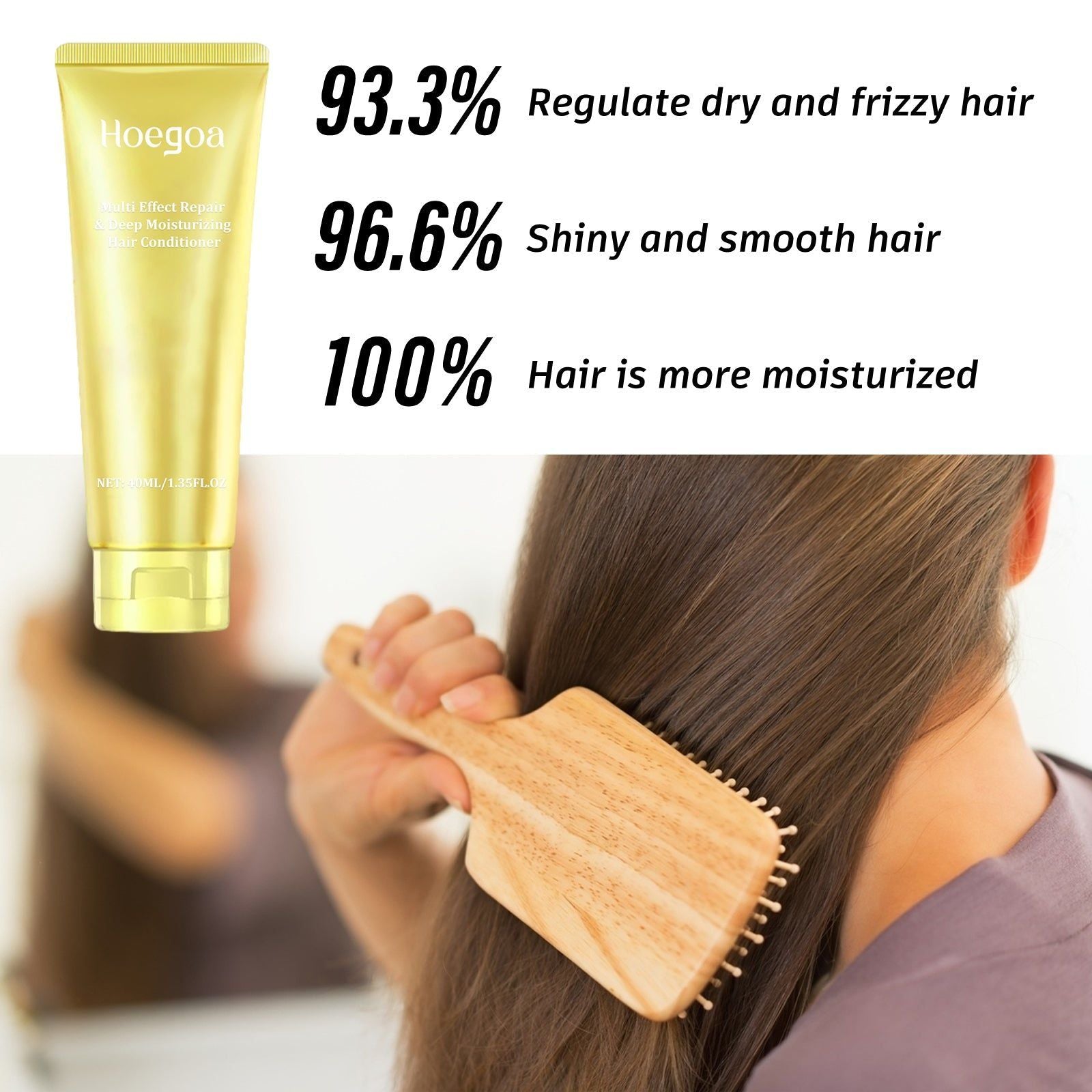 Deep Moisturizing Hair Conditioner for Smooth, Healthy, Frizz-Free Hair ,40ml