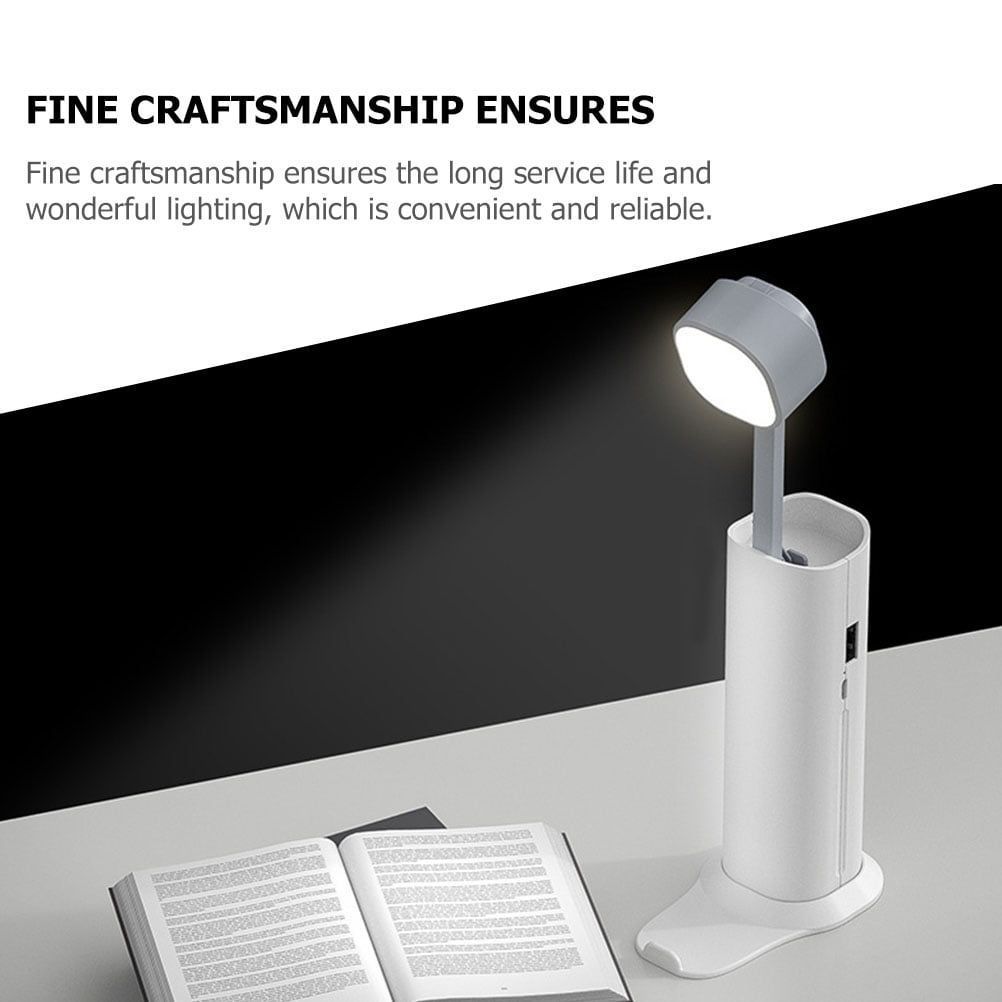 Table Lamp Rechargeable Reading Light Multi-Functional Flashlight
