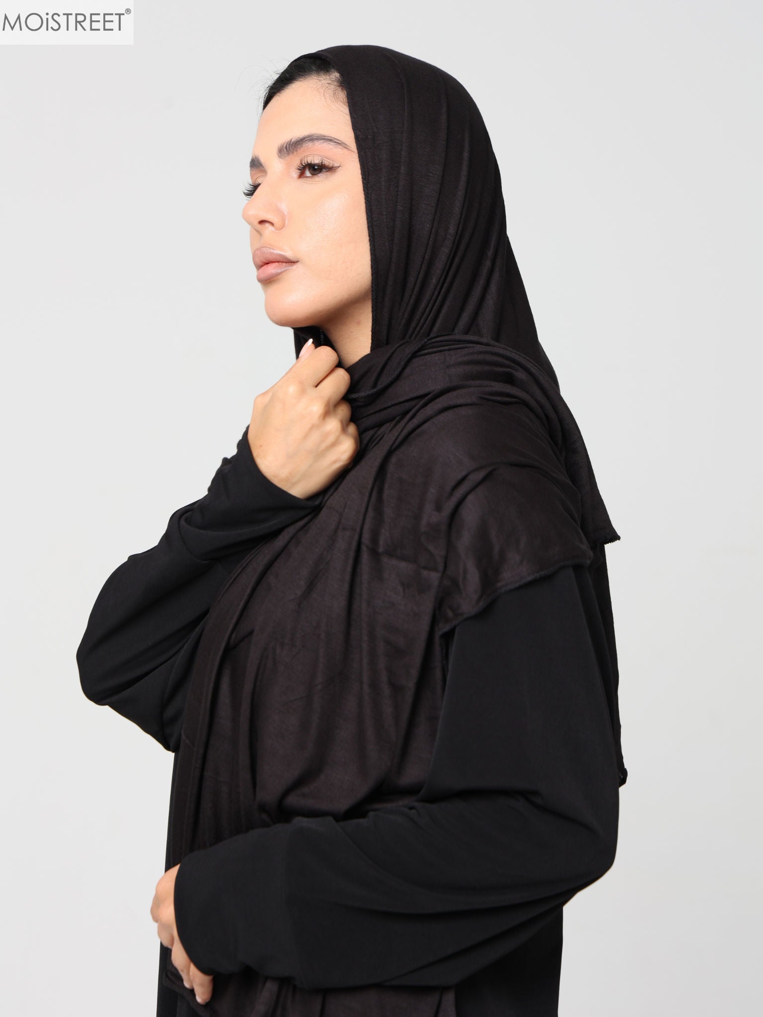 MOiSTREET Hijab Plum Jersey