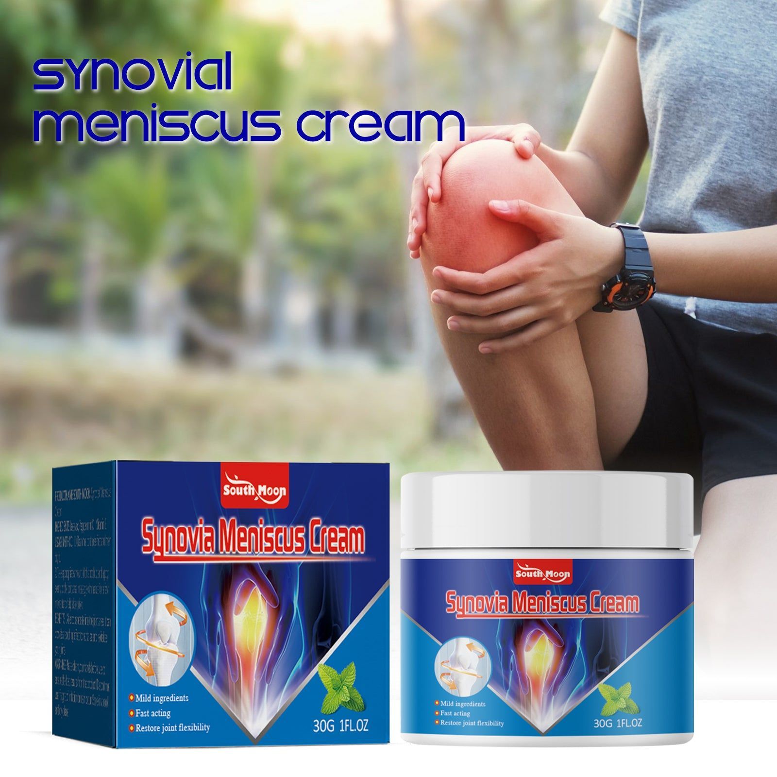 Relieve Joint Pain, Improve Flexibility, Natural Meniscus Cream for Bone & Cartilage Care ,30g