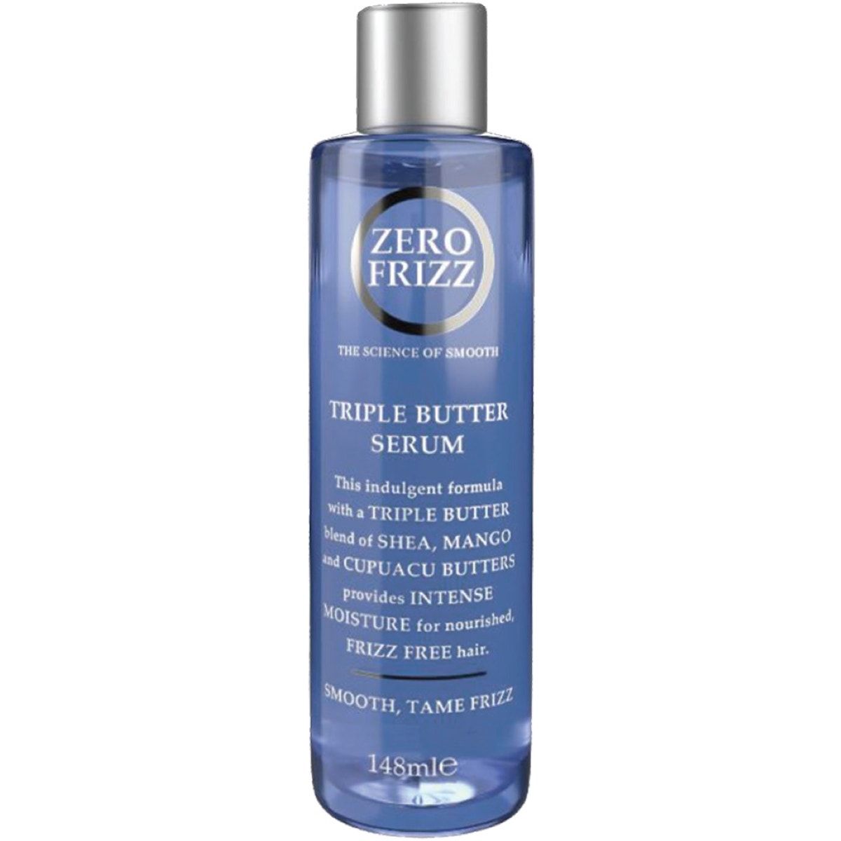 Zero Frizz Hair Triple Butter Serum, SLS & Paraben-Free, 148ml