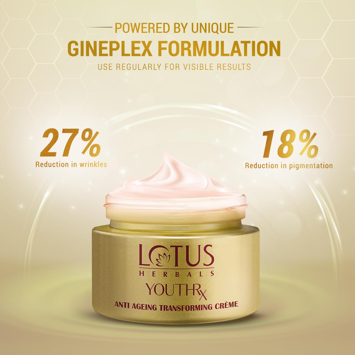 Lotus Herbal Youthrx Anti Ageing Transforming Creme 50gm