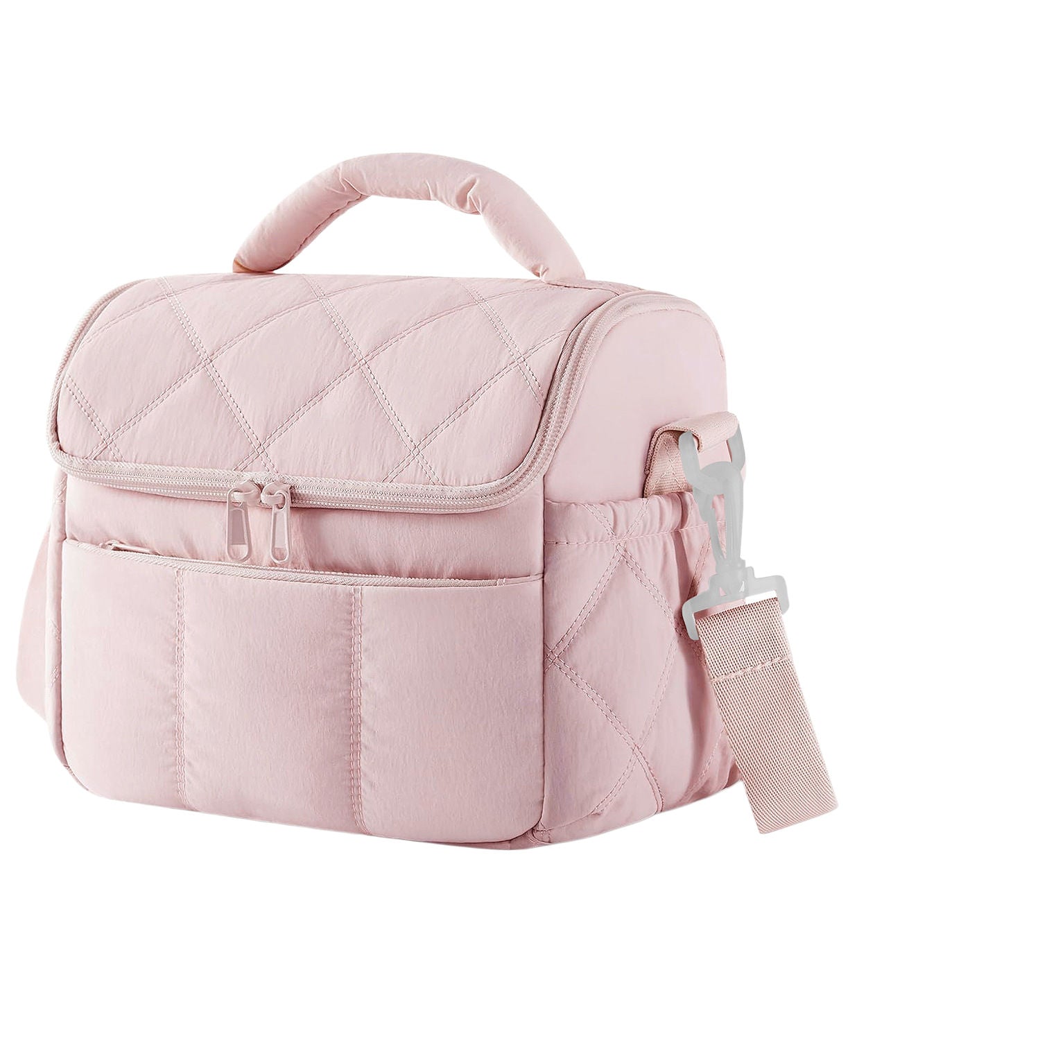 Large Insulated Lunch Bag Waterproof Thermal Food Storage Tote with Shoulder Strap for Work and Travel