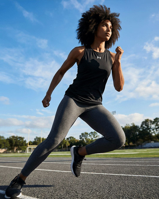 Under Armour Black Open-Back Training Tank