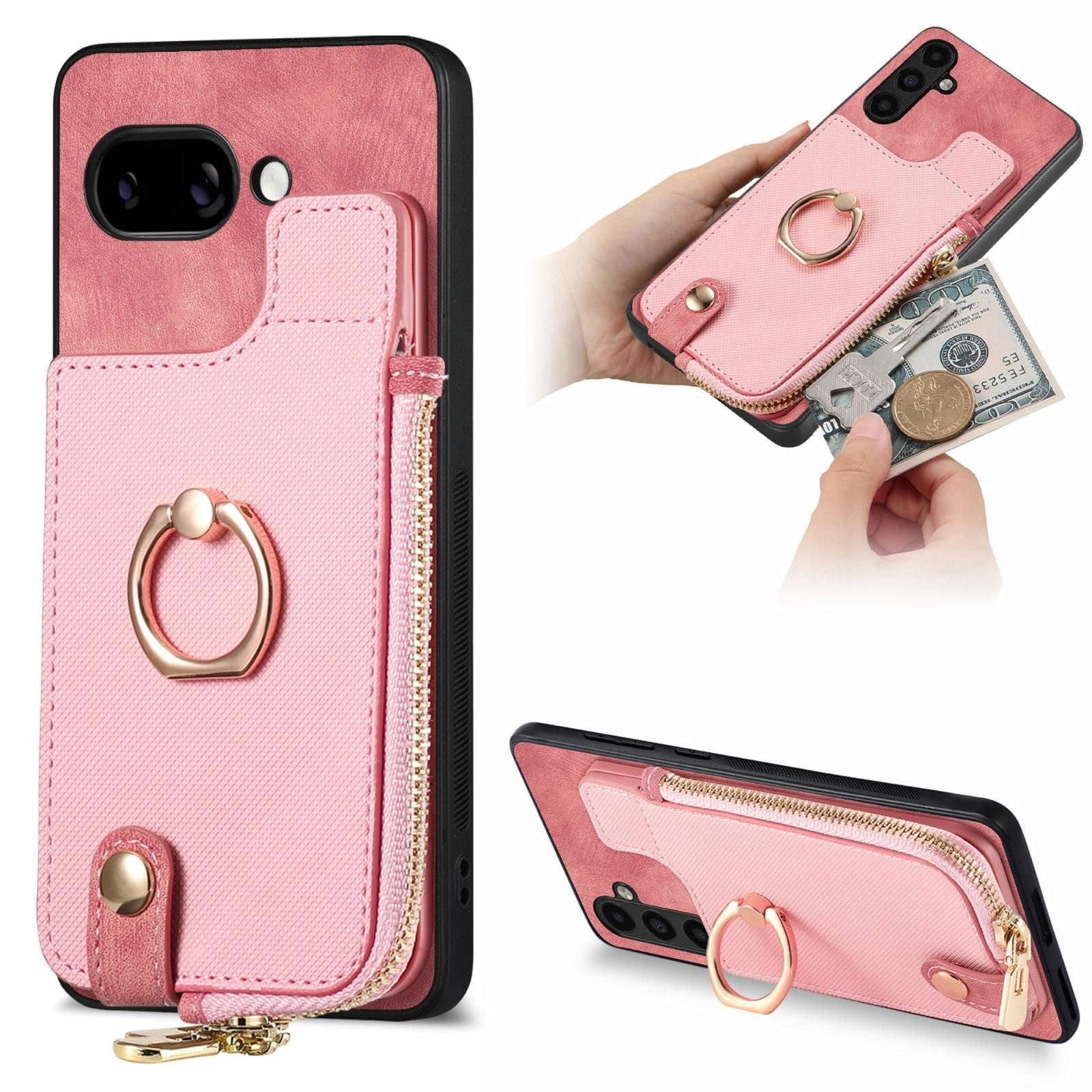 Cross Wallet Phone Case For Google Pixel 9a