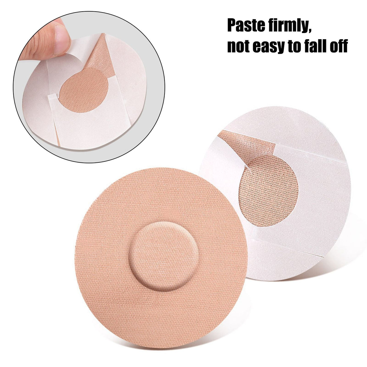 20 Pack Waterproof Sports Sensor Covers Anti Drop Adhesive Fixed Patches