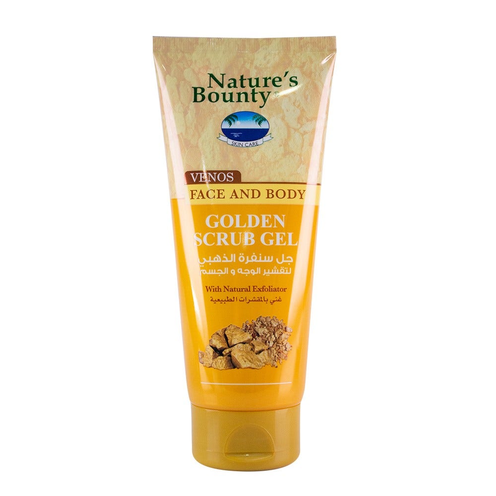 Natures Bounty Nature Bounty Gold Face & Body Scrub Gel, 200ml