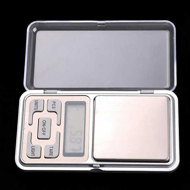 Mini Digital Pocket Scale with LCD Display - Precise Gram Weight Measurement for Jewelry, Food & Small Items