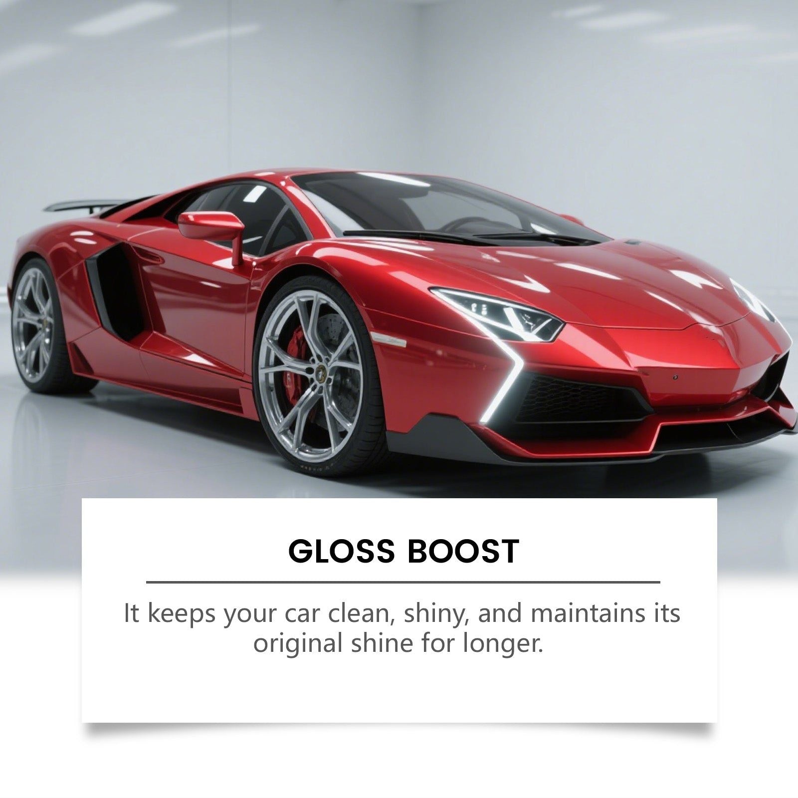 Car Care Spray, Automotive Exterior Shine, Quick Surface Refurbishment, Glossy Finish ,120ml