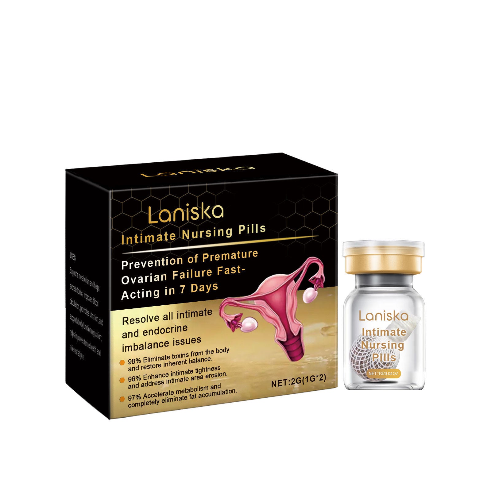 Revitalize Your Body Care Pills, Improve Circulation, Relieve Discomfort, Rejuvenate Women ,1set