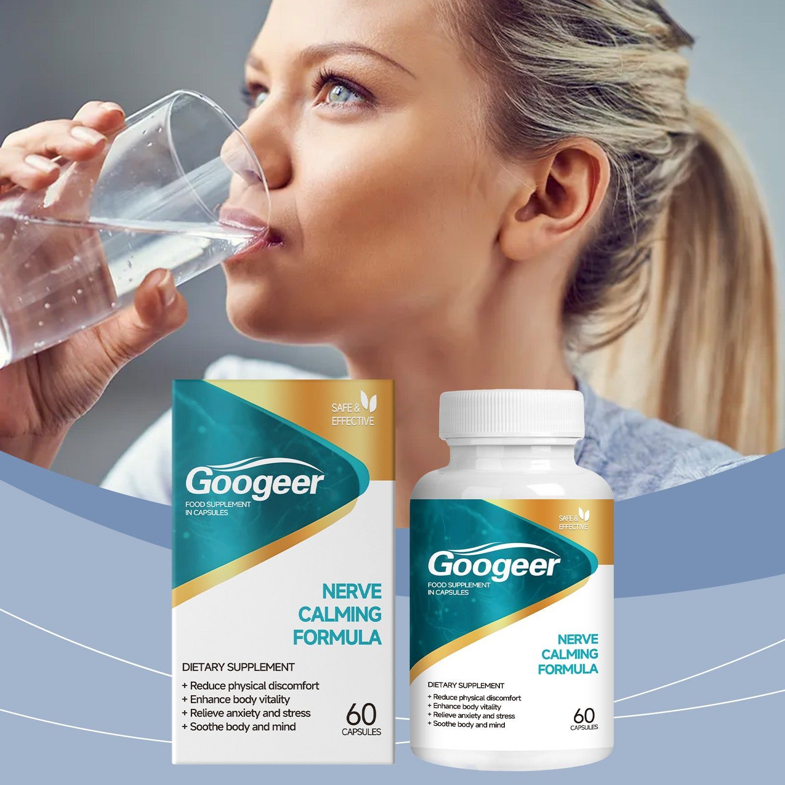 Boost Your Body Care, Energy & Vitality with Our Dietary Supplement Capsules ,60capsules