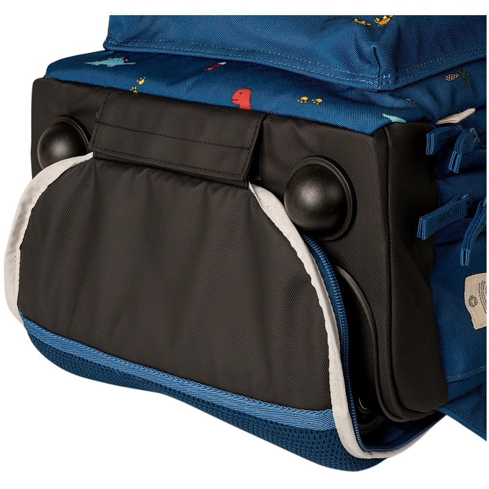 Citron Trolley Bag - Blue Dino