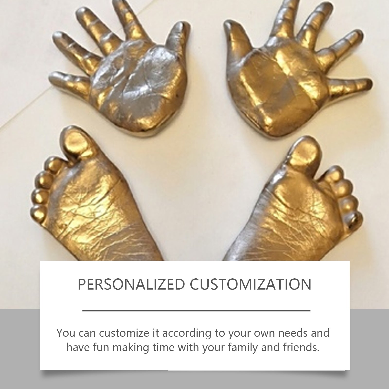Create Stunning DIY Hand Models, Capture Memories, Perfect Gift, Easy 3D Clone Kit ,1set