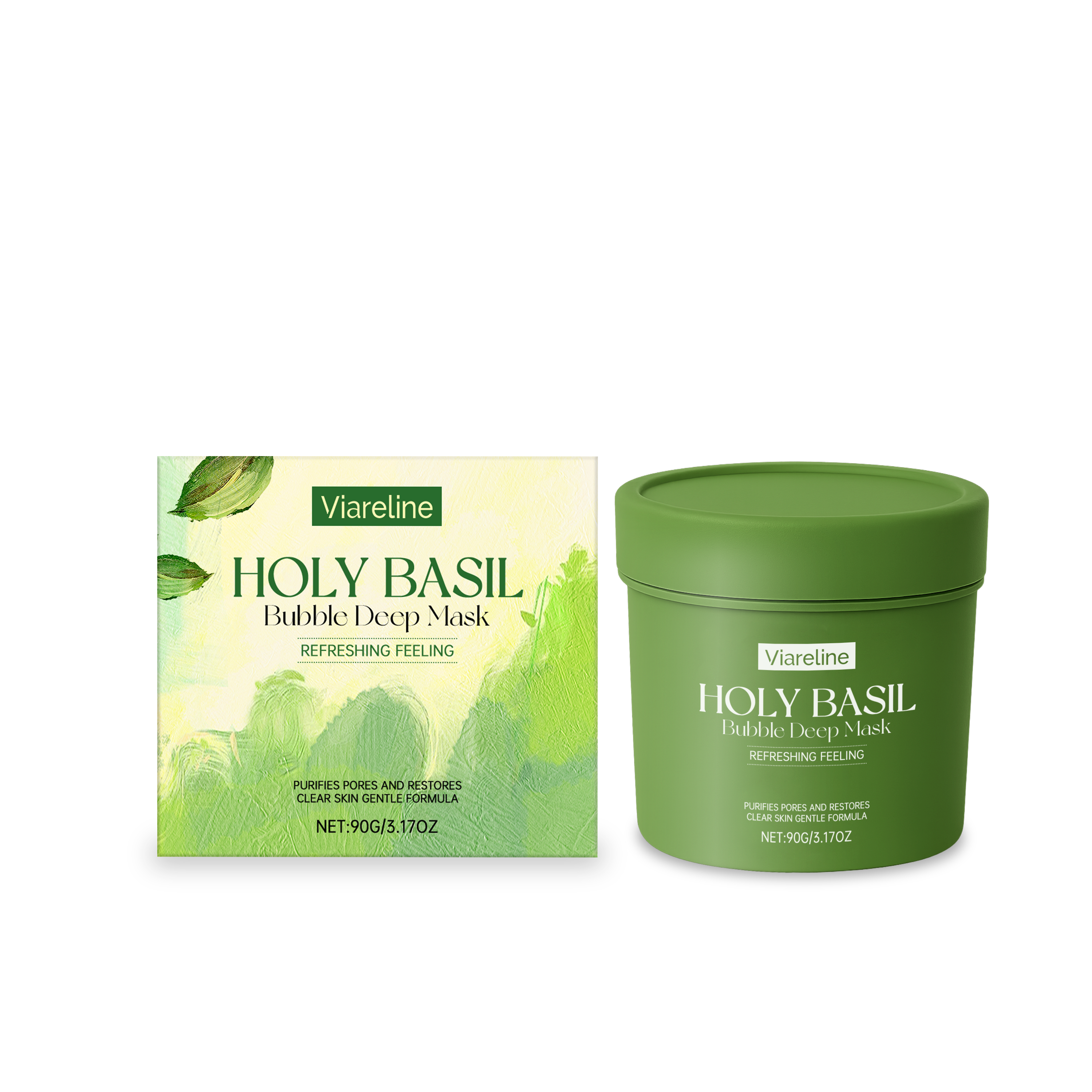 Bubble Cleansing Mask, Deep Pore Detox, Hydrating Facial Cleanser, Brightening Skincare ,90g