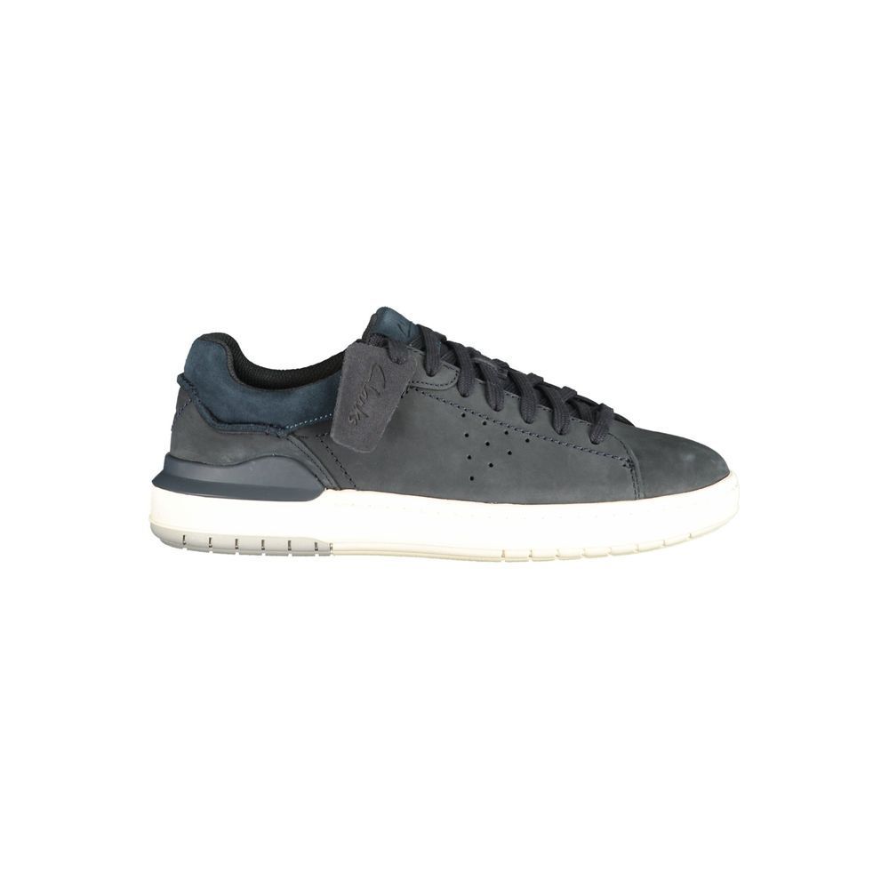 Blue Polyester Men's Sneaker