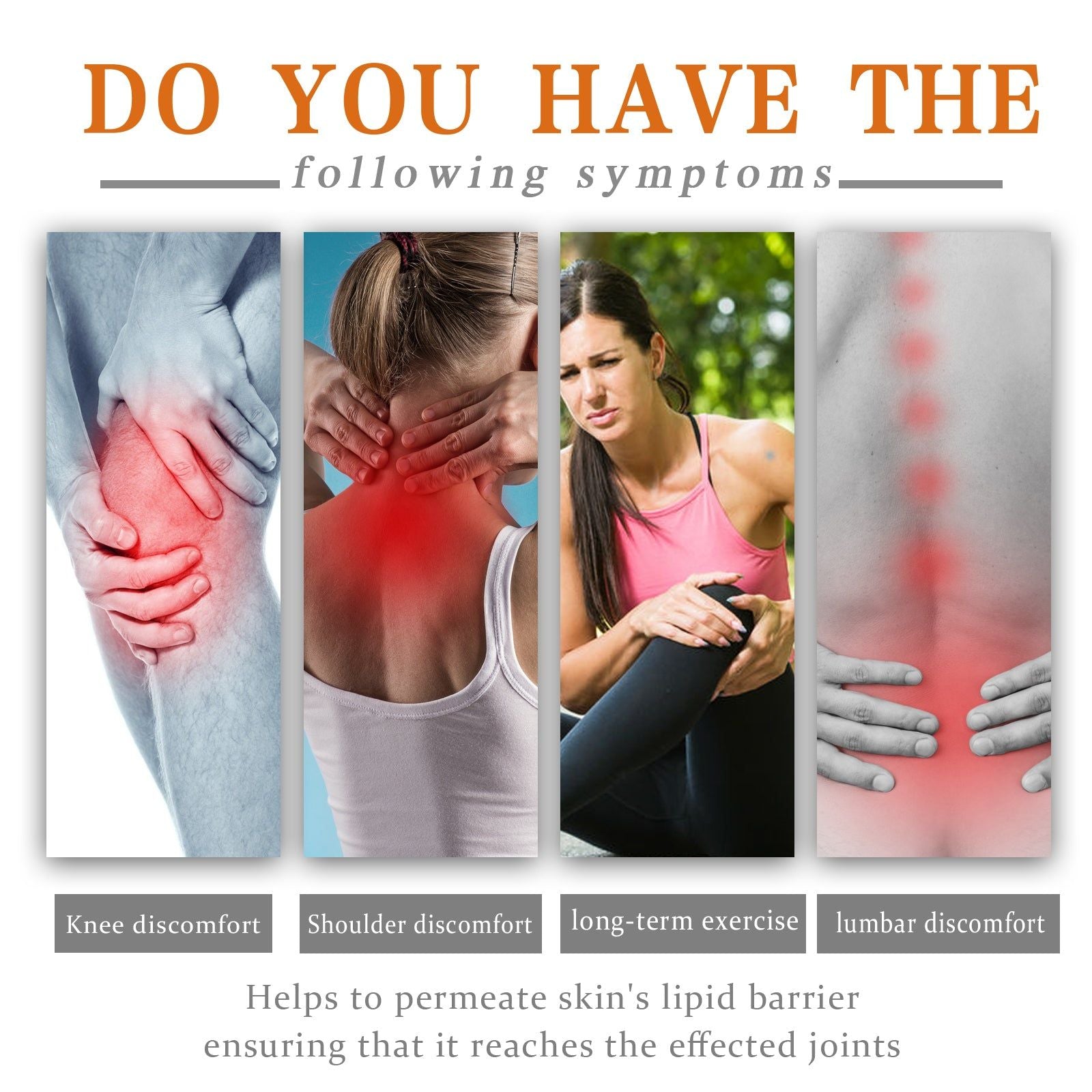 Joint Care Cream, Relieve Pain, Improve Flexibility, Fast Recovery ,59g
