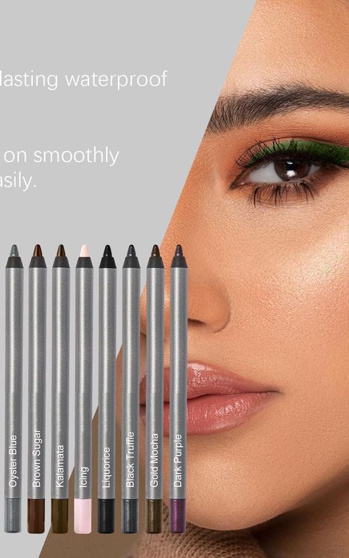 Waterproof Gel Eyeliner Pencil with Smooth Glide and Long Wear