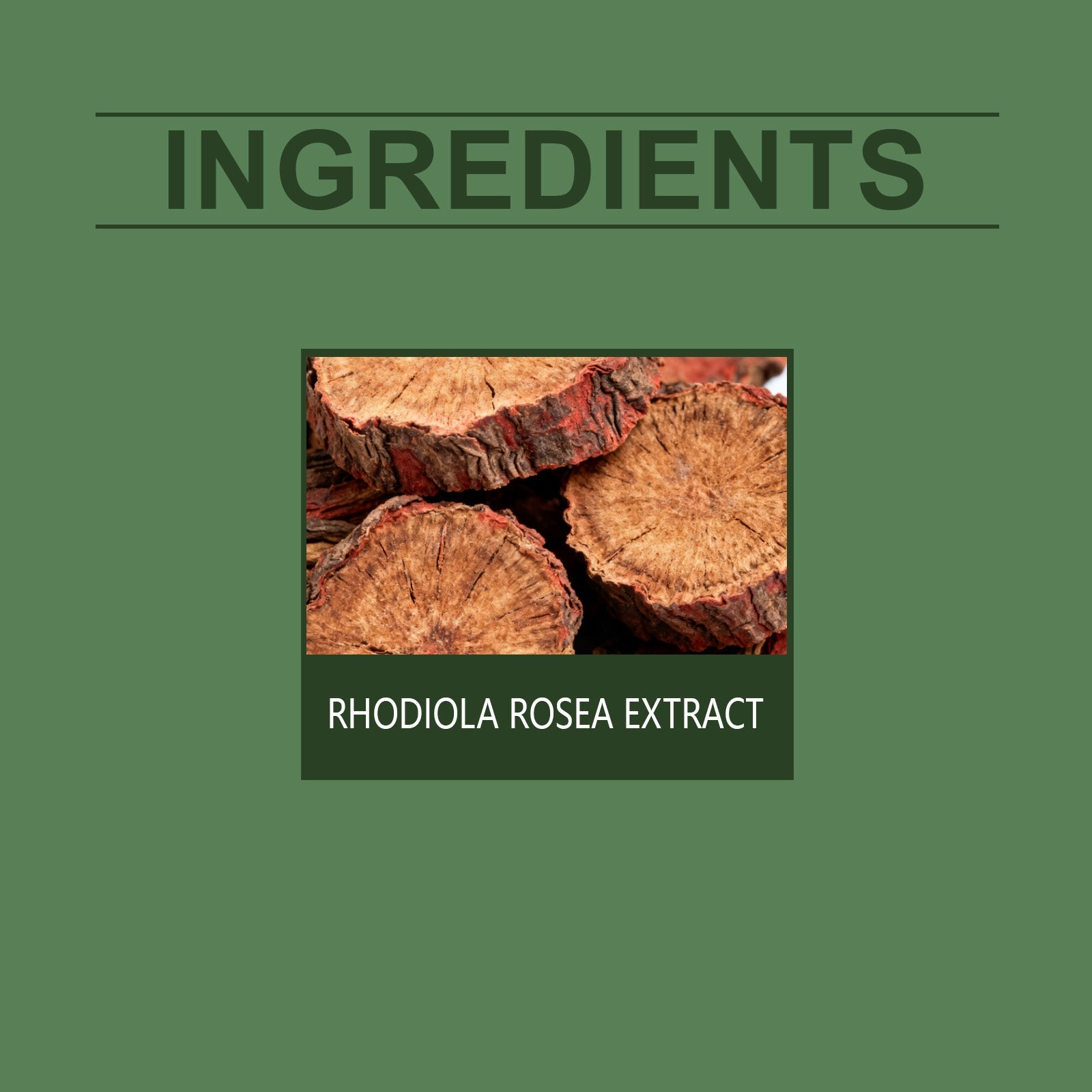 Boost Mood and Energy with Rhodiola Rosea Capsules, Natural Stress Relief, Body Care ,60 capsules