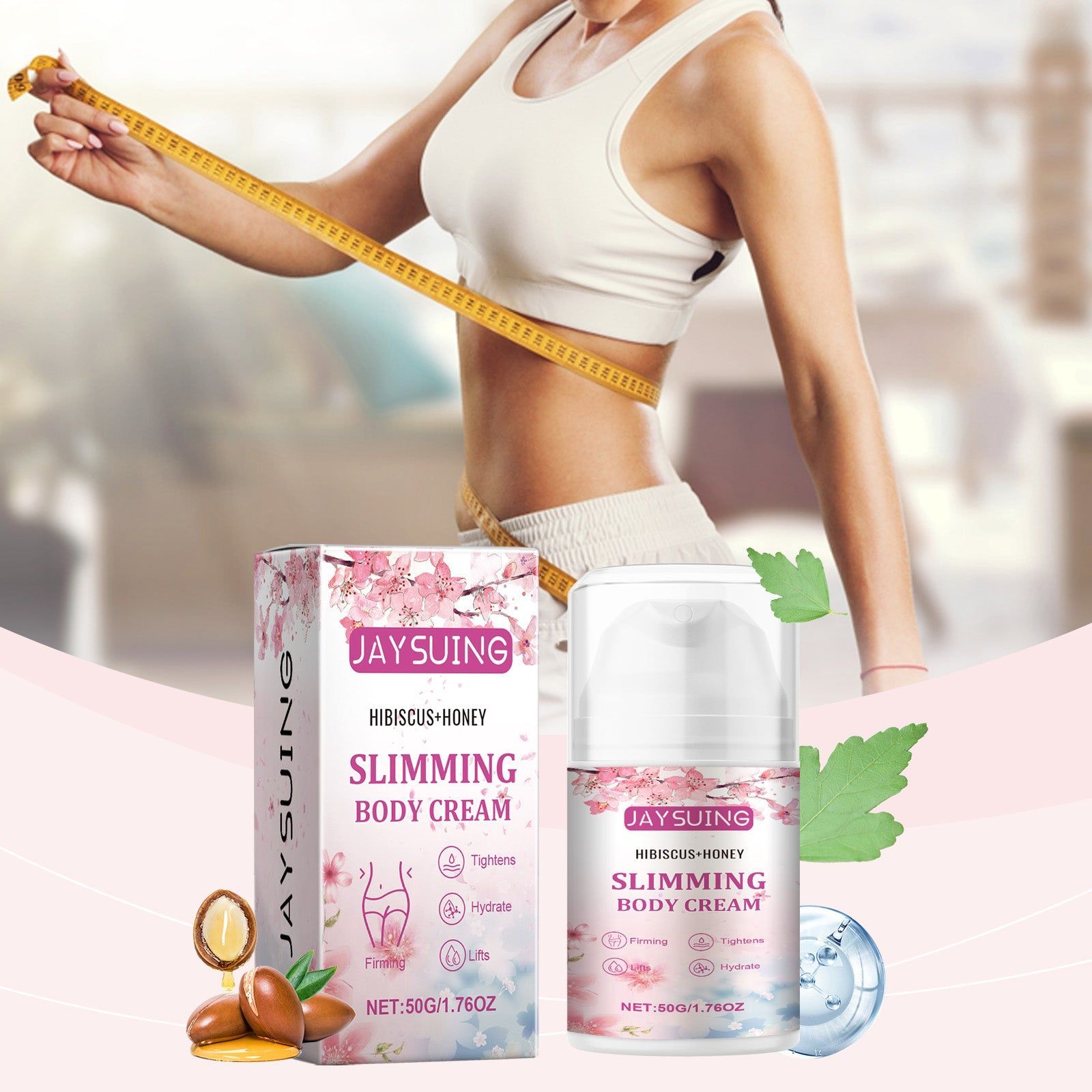 Compact Shaping Body Cream for Firming, Slimming, and Skin Tightening ,50g