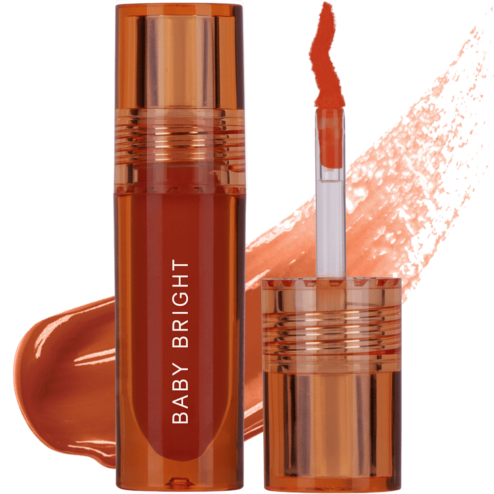 LIP & CHEEK PEACH GLOW TINT 2.4G BABY BRIGHT (M) #03 NUDE PEACH
