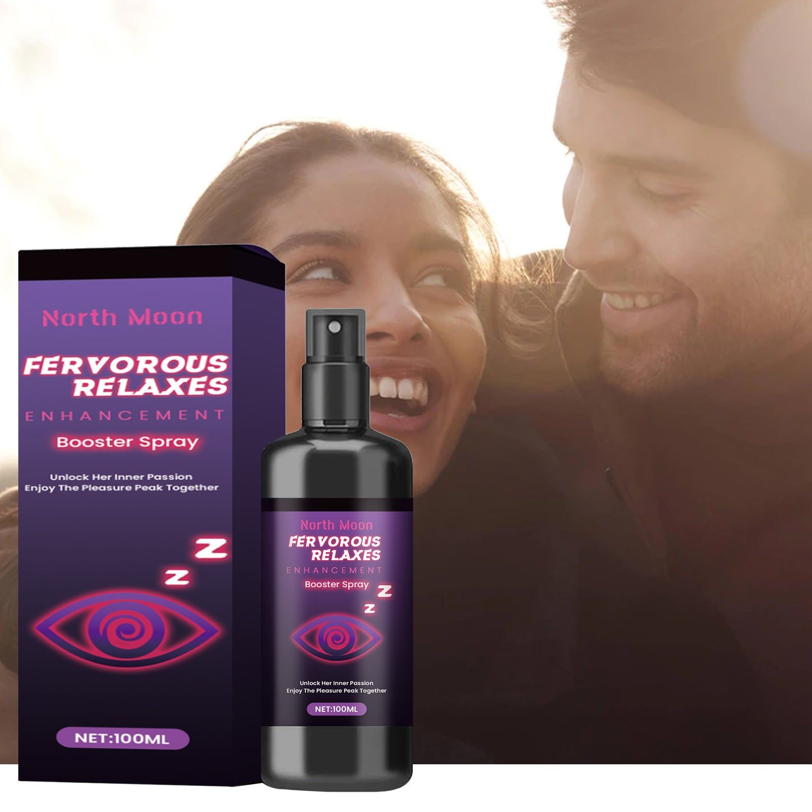 Fervorous Body Care Spray, Relieve Discomfort, Boost Vitality, Stress Relief ,100ml