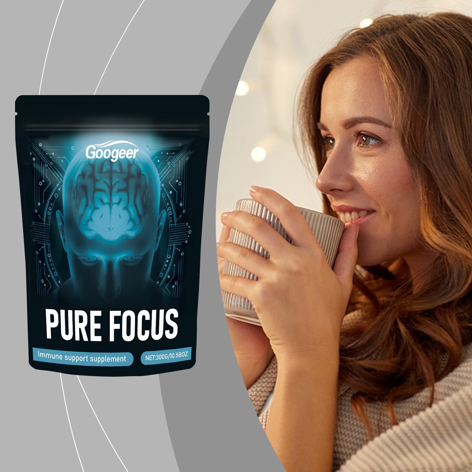Boost Immunity and Brain Power with Full Body Care Powder, Stay Focused ,300g