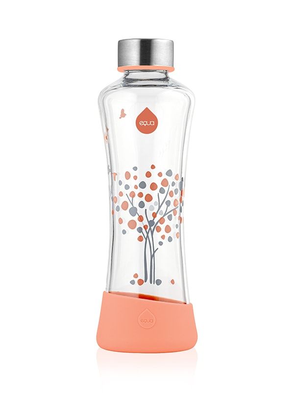 Peach Tree Glass Bottle