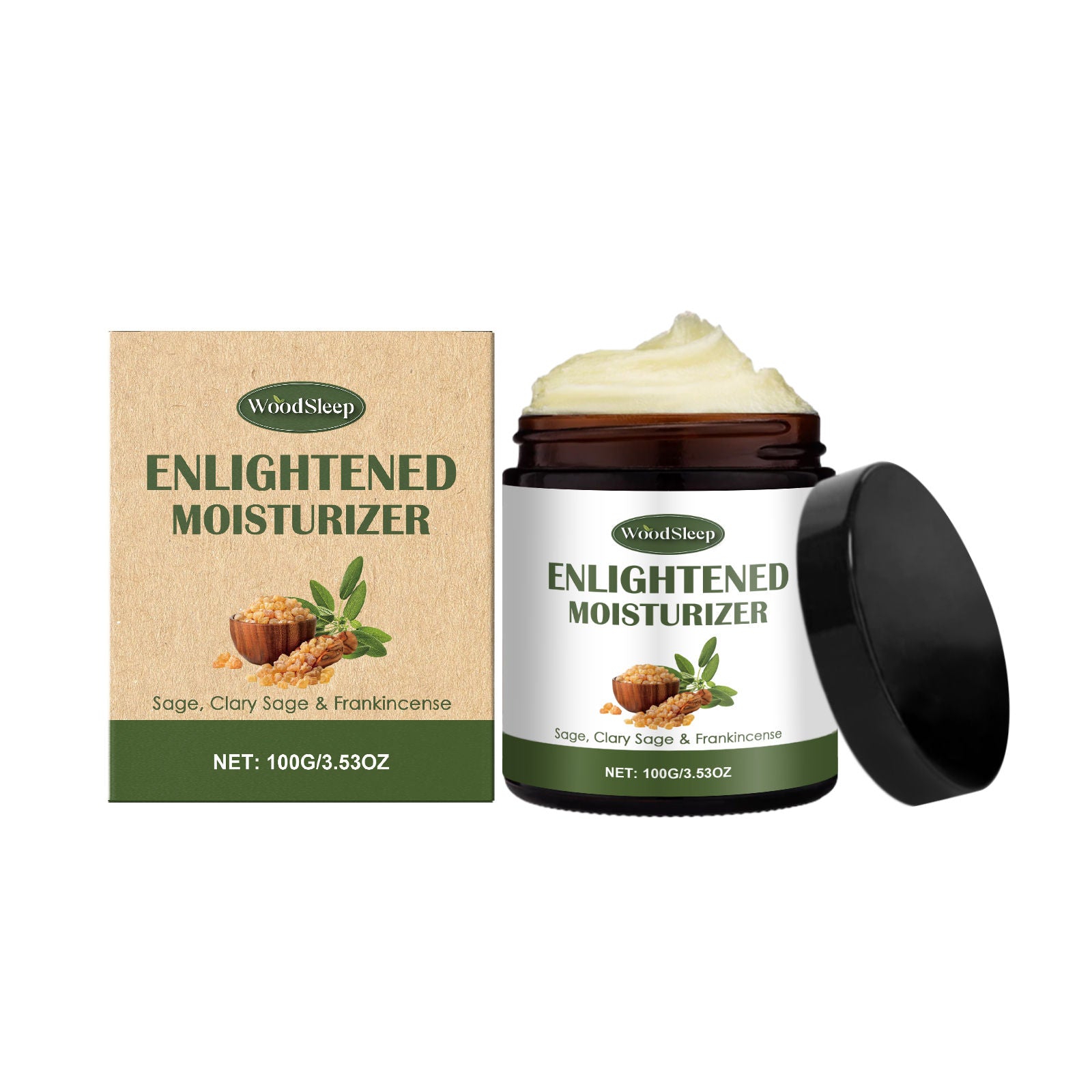 Brightening Moisturizer for Soft, Hydrated Skin, Glycerin & Mineral Oil, All Skin Types ,100g