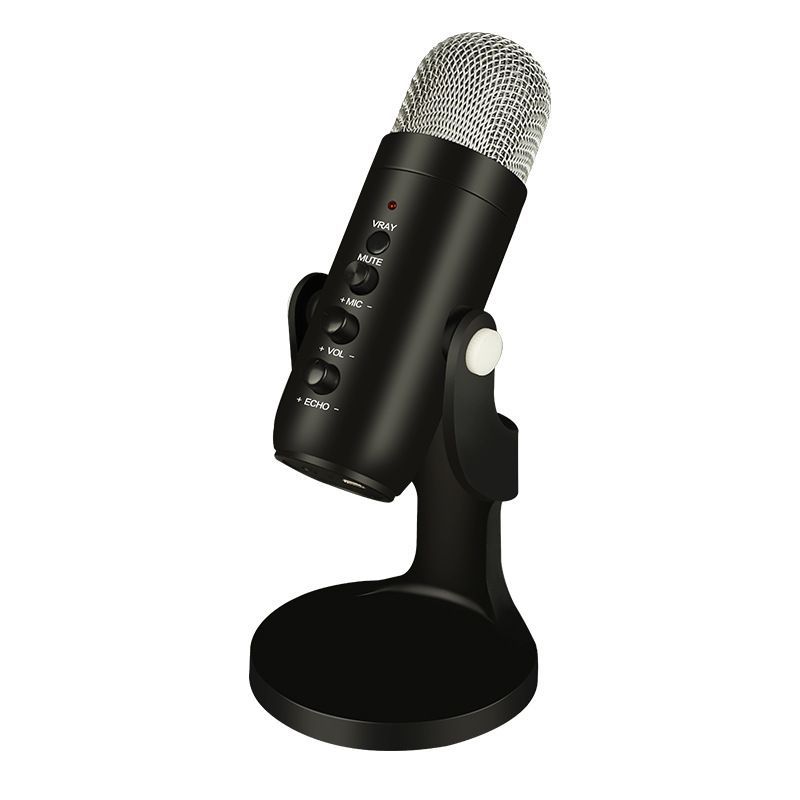 Condenser Microphone USB Gaming Microphone Noise Canceling Mic For PC Streaming