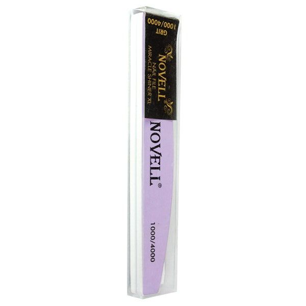 Novell Purple/White Miracle Shiner Nail File