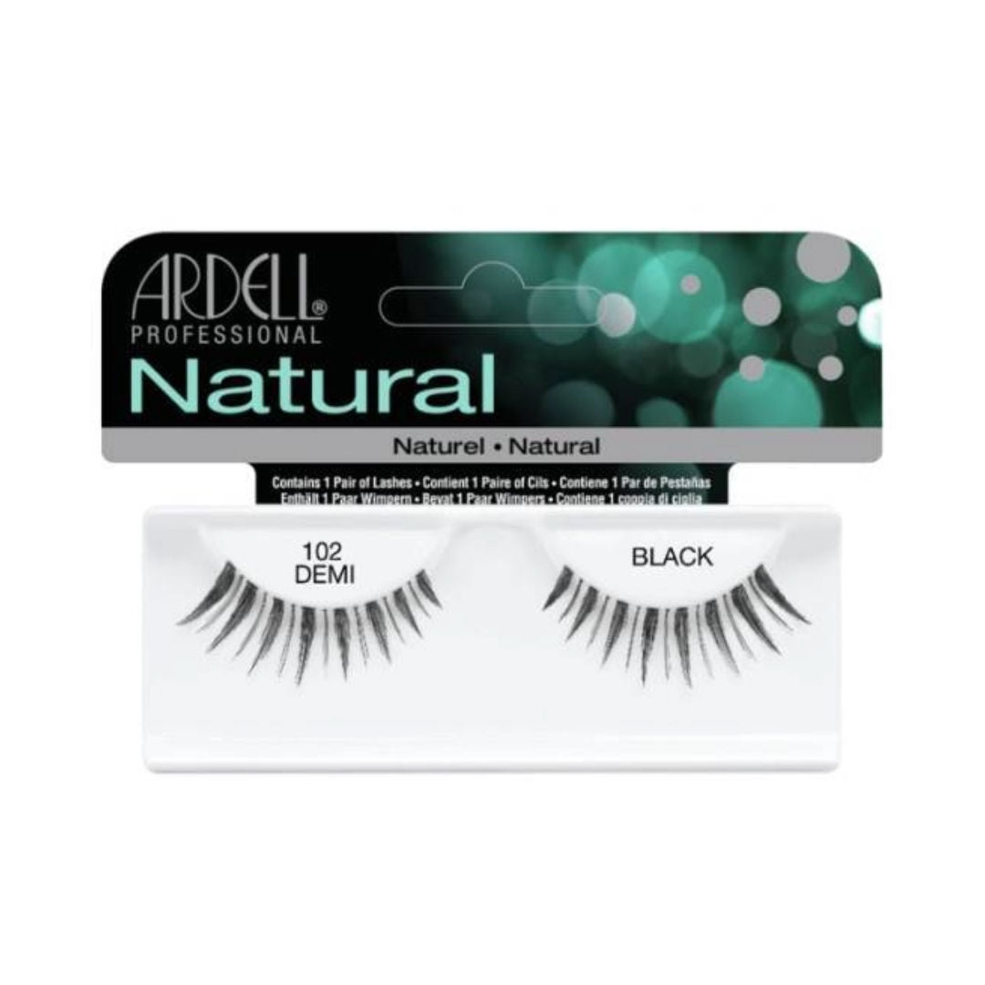 ARDELL Natural Strip Eyelash, Demi Black