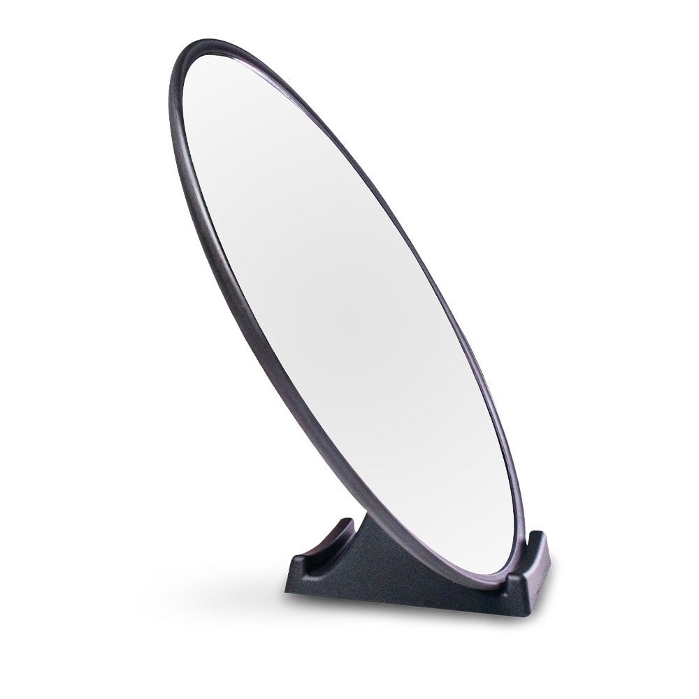 Diva Mirror With Holder, Black