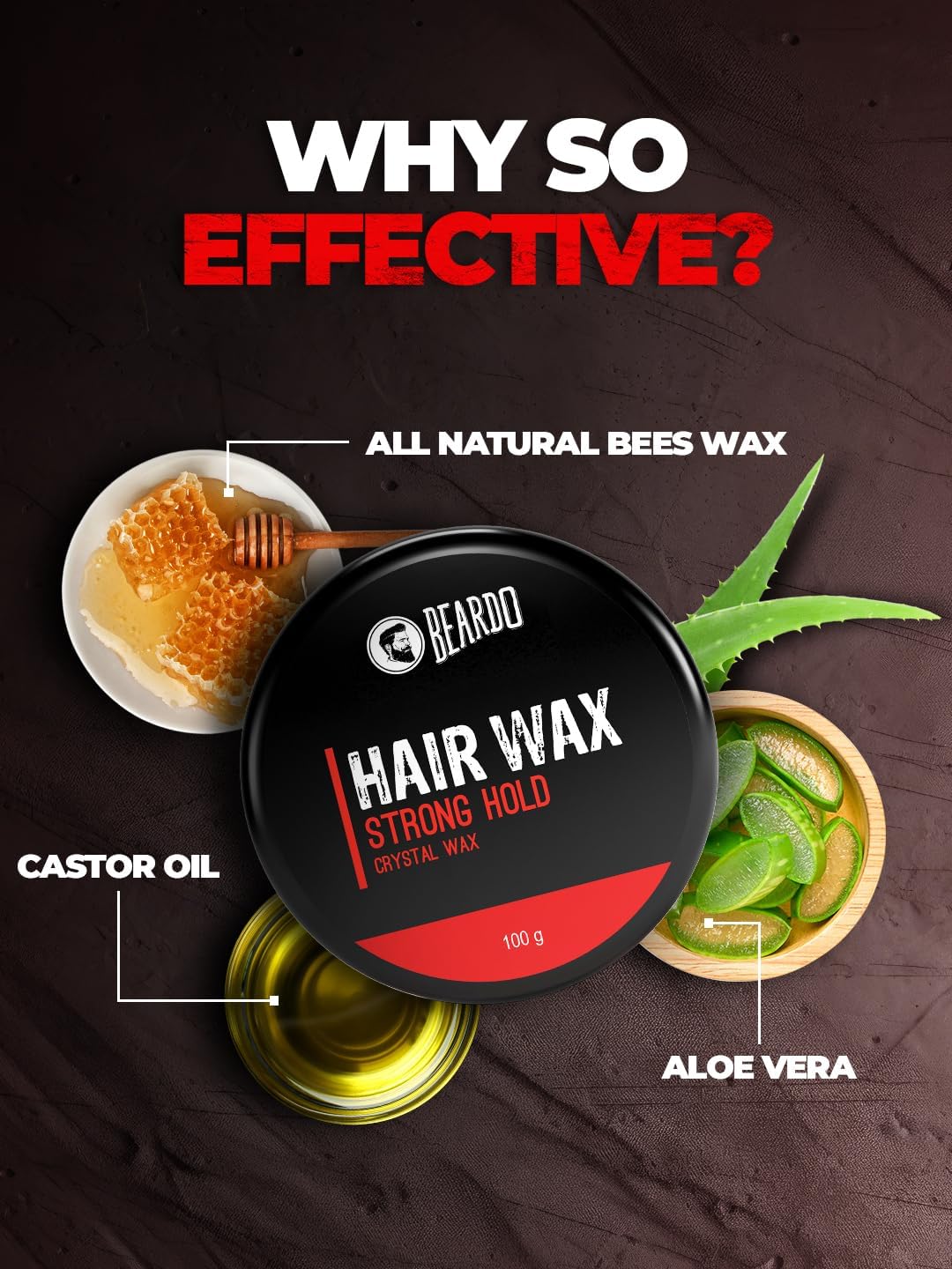 مجموعة Beardo Style & Hold