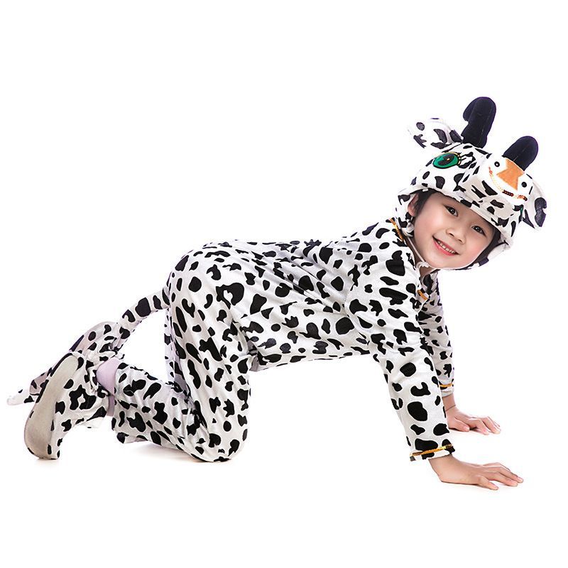 Cow Long Cosplay Suit Costume Stage Clothes Holiday Clothes