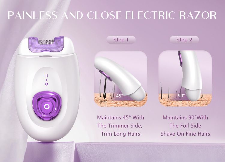 3-in-1 Women's Hair Trimmer Shaver