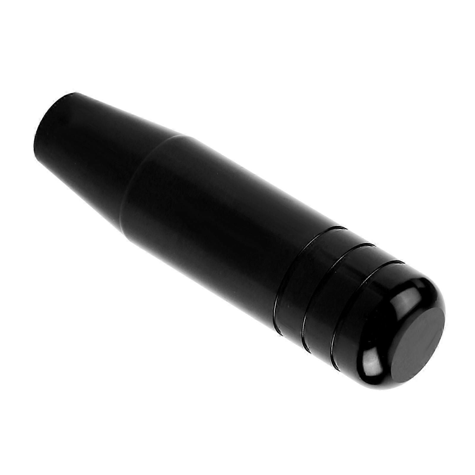 Universal Aluminum Alloy Car Manual Gear Shift Knob Handle Shifter Lever 13cm Black