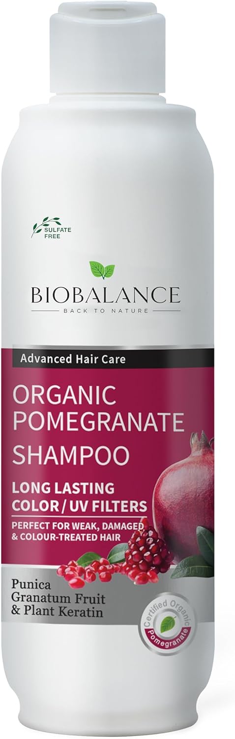 شامبو الرمان العضوي من BioBalance، 330 مل