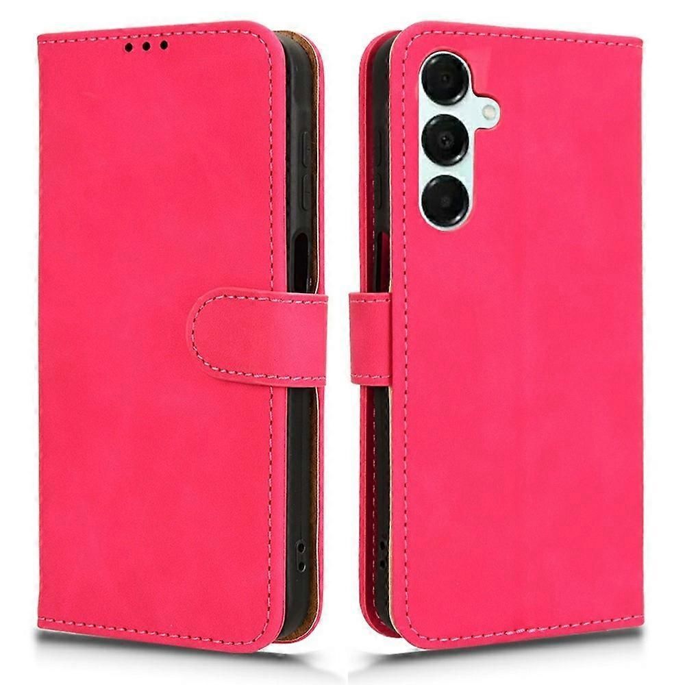 For Samsung Galaxy A16 5G Leather Case Skin-Feel Anti-Drop Wallet Flip Phone Cover