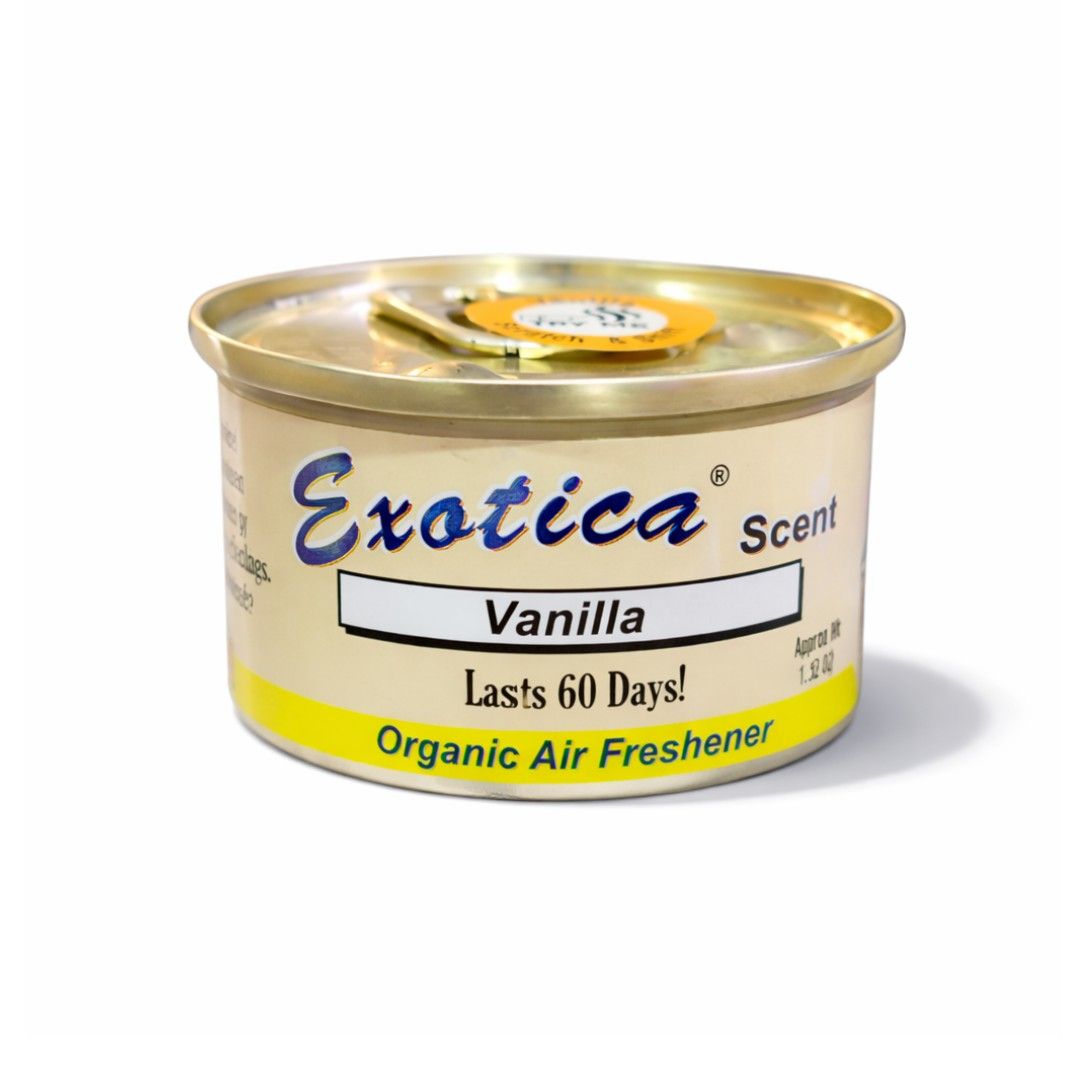Exotica Organic Car Air freshener Can, Cup Holder
