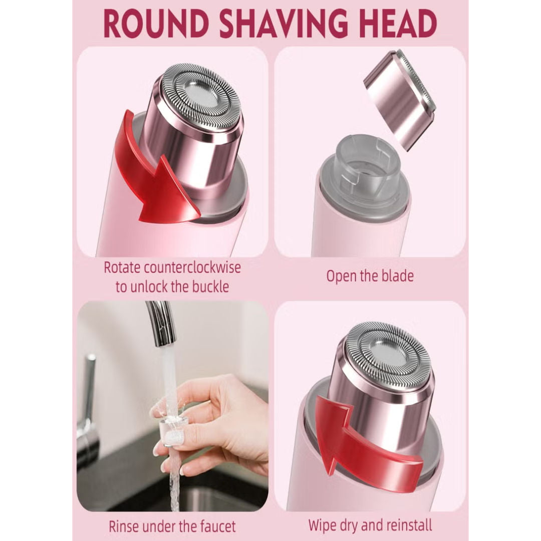 ENCHEN A4 2-in-1 Electric Shaver & Body Trimmer, 8500RPM, IPX7 Waterproof, USB Type-C