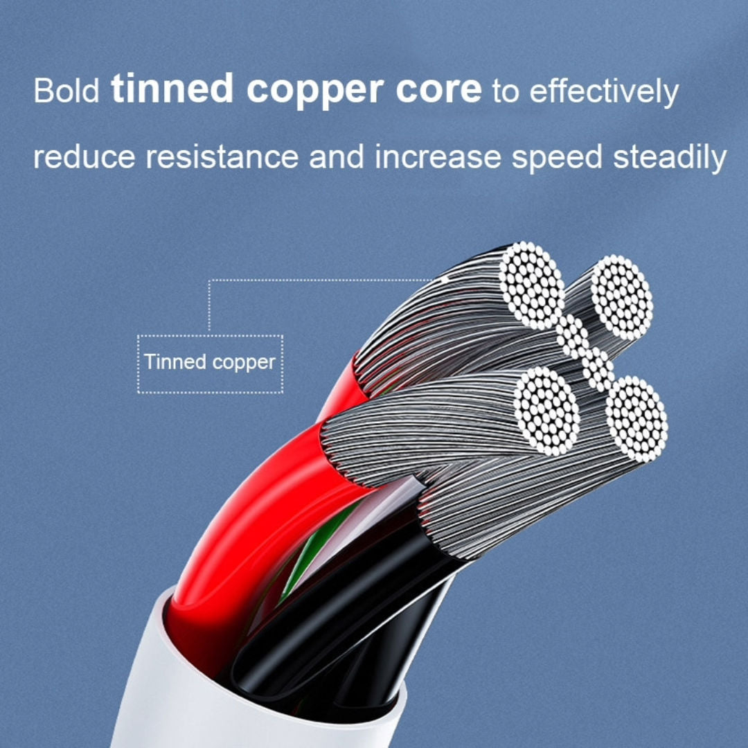 Romoss Lightining Cable, CB12, 1M, White