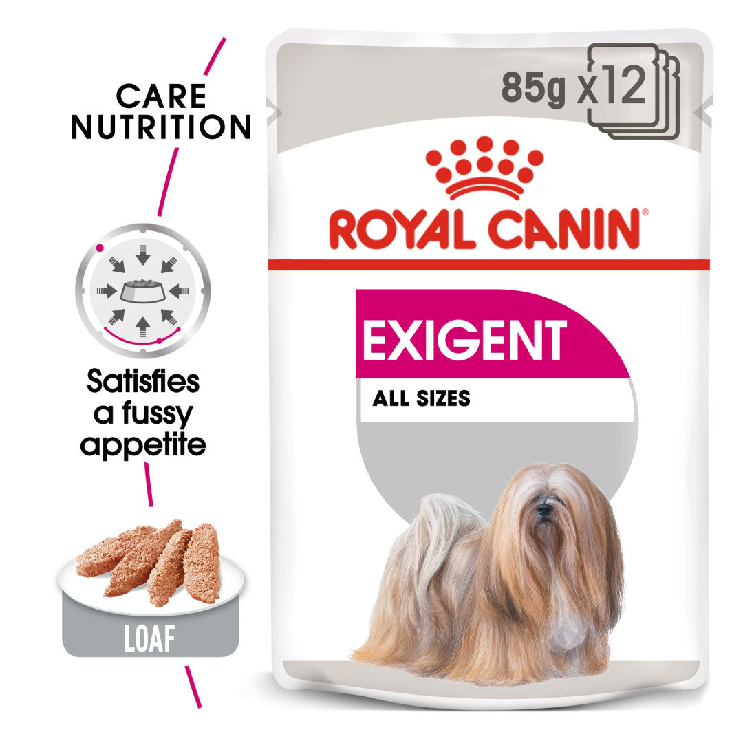 Royal Canin Care Nutrition Exigent Wet Food Pouches, 12x85gm