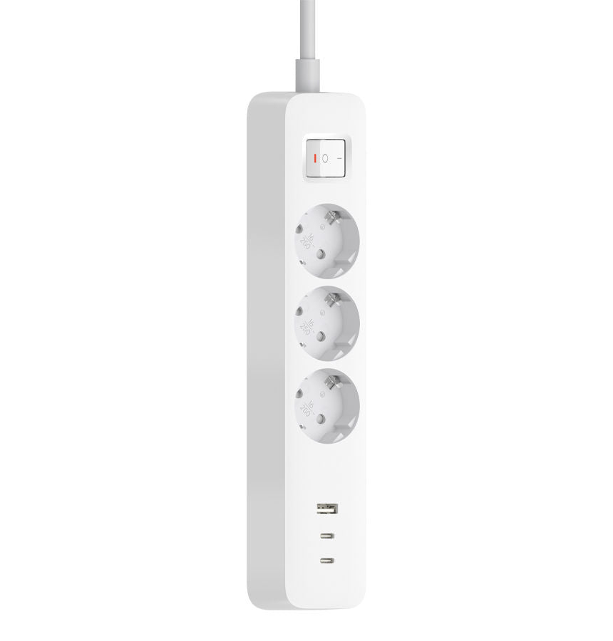 Xiaomi 20W Power Strip, 2 USB-C + 1 USB-A, UK